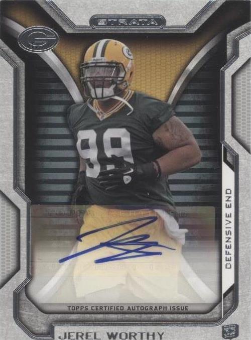 2012 Topps Strata Jerel Worthy #RA-JWO