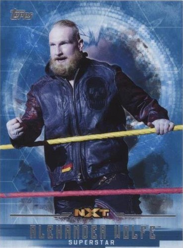 2017 Topps WWE Undisputed - Alexander Wolfe #41