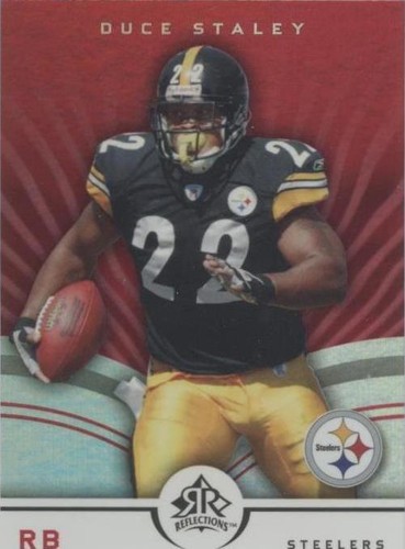 2005 Upper Deck Reflections Duce Staley #78