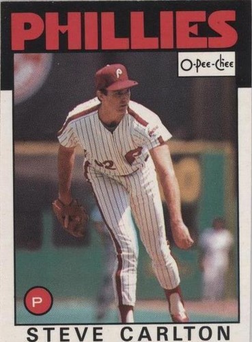 1986 O-Pee-Chee - Steve Carlton #120