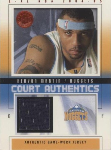 2004-05 E-XL - Kenyon Martin #CA-KM