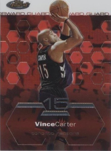 2002-03 Topps Finest - Vince Carter #58