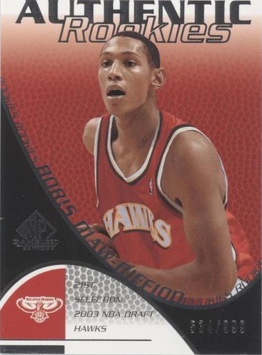 2003-04 SP Game Used - Boris Diaw #127