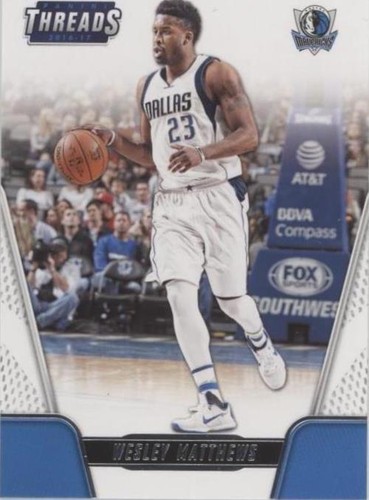 2016-17 Panini Threads - Wesley Matthews #130