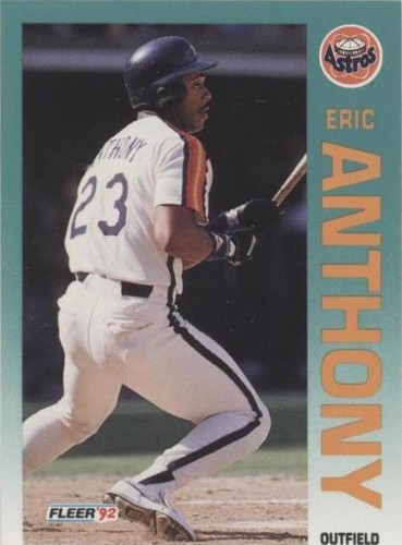 1992 Fleer - Eric Anthony #424