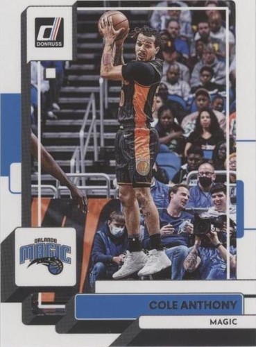 Orlando Magic Cole Anthony #50 Nike Black 2022/23 Swingman