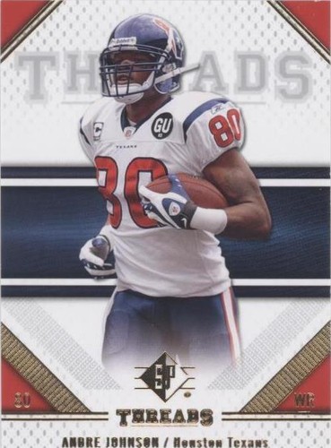 2009 SP Threads Andre Johnson #3