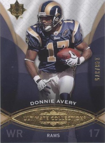 2009 Upper Deck Ultimate Collection Donnie Avery #92
