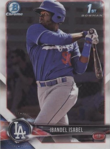 2018 Bowman - Ibandel Isabel #BCP47