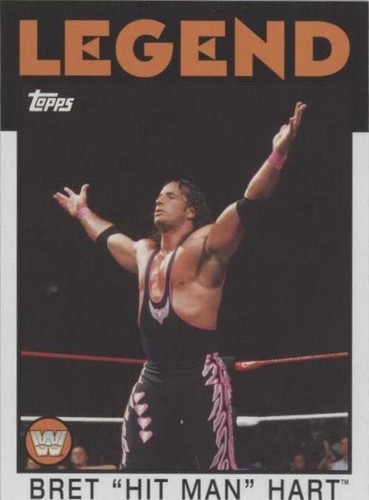 2016 Topps Heritage WWE - Bret Hart #75