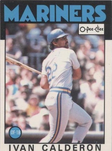 1986 O-Pee-Chee - Ivan Calderon #382