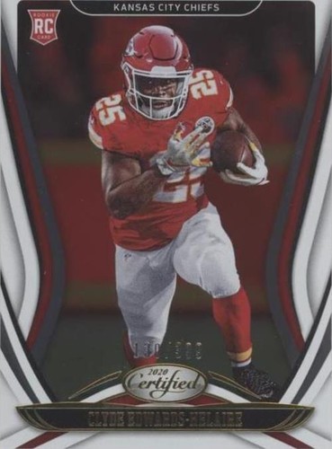 2020 Panini Certified Clyde Edwards-Helaire #121