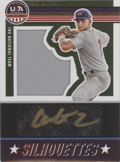 2023 Panini USA Baseball Stars & Stripes - Colt Emerson #SIL-CE