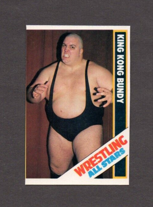 WCW カード 72枚 King Kong Bundy 1985 Wrestling All-Stars Magazine #23 | eBay
