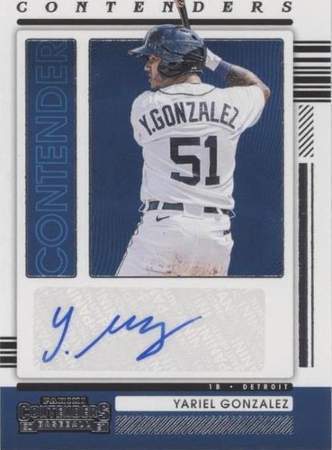 2021 Panini Contenders - Yariel Gonzalez #CA-YG