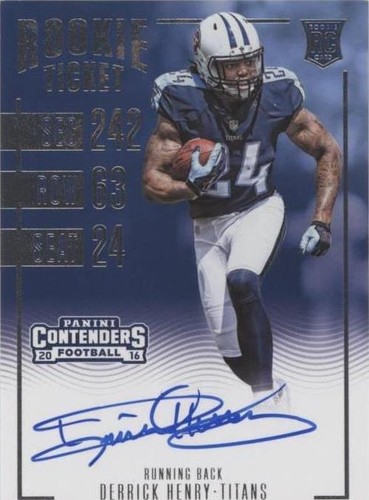 2016 Panini Contenders Derrick Henry #311