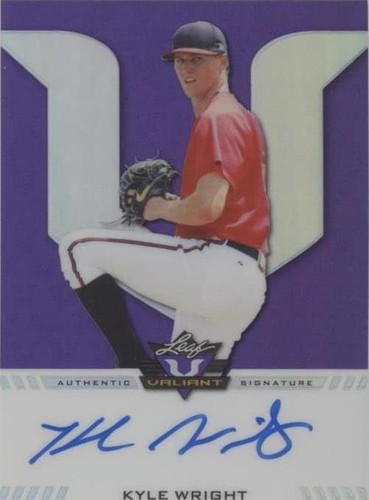 2017 Leaf Valiant Draft - Kyle Wright #BA-KW1