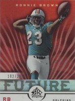 2005 Upper Deck Reflections Ronnie Brown #298