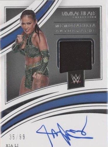 2022 Panini Immaculate Collection WWE - Xia Li #MA-XLI