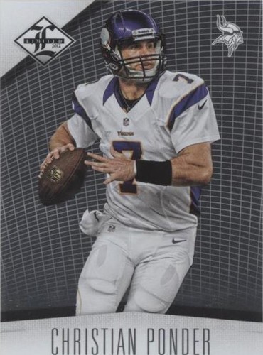 2012 Limited Christian Ponder #53