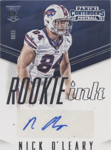 2015 Panini Contenders Nick O'Leary #RI-NOL