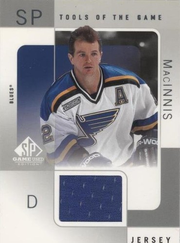 2000-01 SP Game Used Edition - Al MacInnis #AM