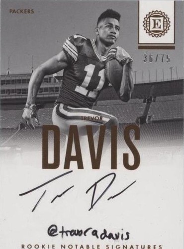 2016 Panini Encased Trevor Davis #RNI-TD