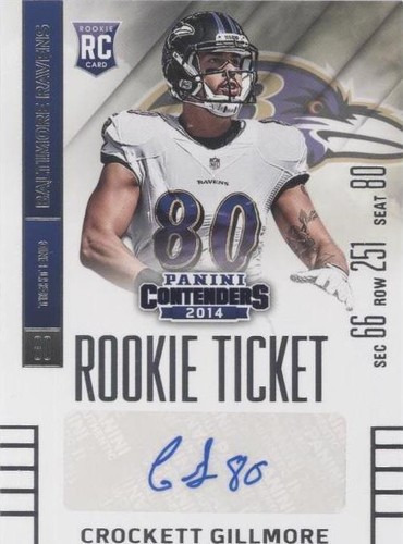 2014 Panini Contenders Crockett Gillmore #116