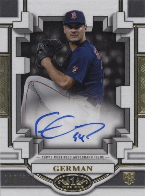 2023 Topps Tier One - Franklin German #BOA-FG