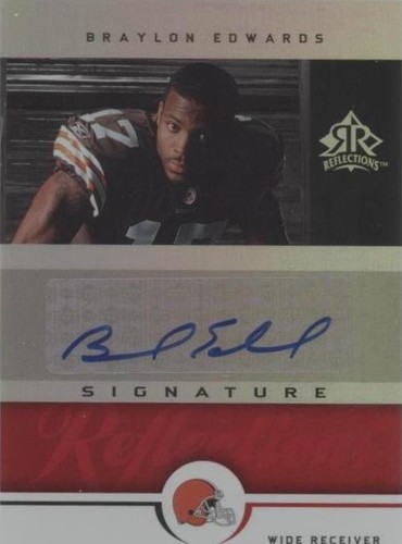 2005 Upper Deck Reflections Braylon Edwards #SR-BE