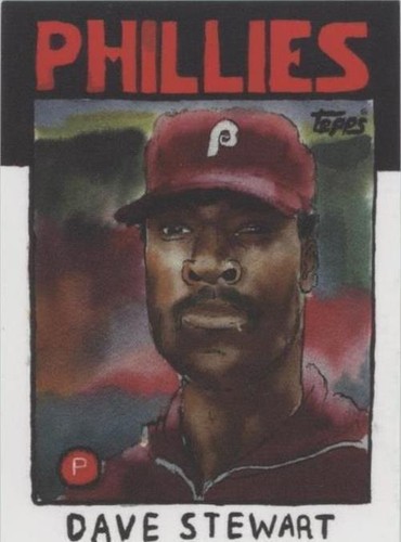 2021 Topps Spotlight 70 By Andy Friedman - Dave Stewart #18