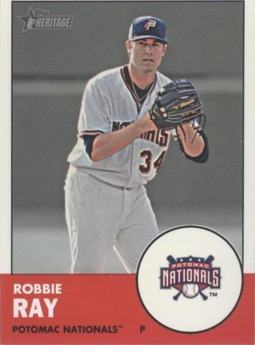 2012 Topps Heritage Minor League Edition - Robbie Ray #163