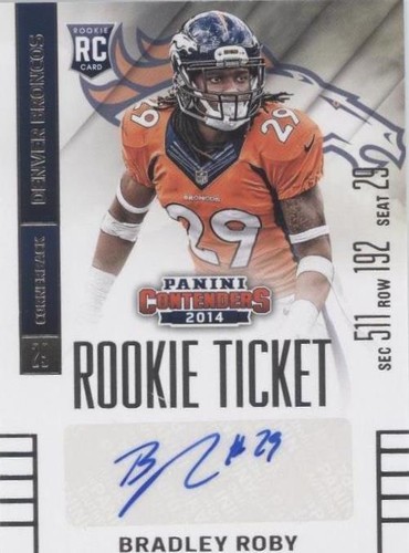 2014 Panini Contenders Bradley Roby #106