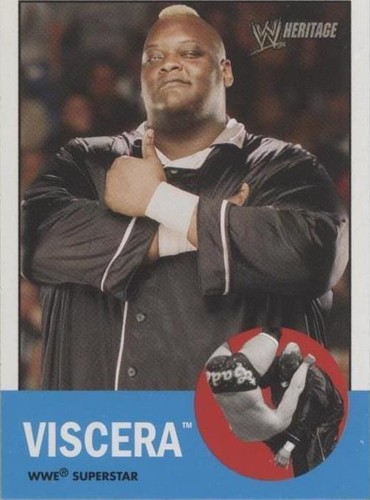 2006 Topps Heritage II WWE - Viscera #31