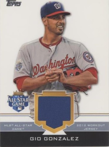 2012 Topps Update Series - Gio Gonzalez #AS-GG
