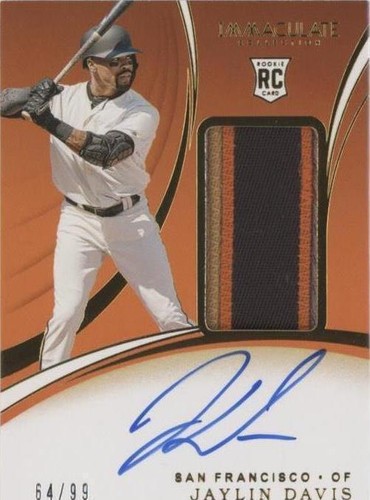 2020 Panini Immaculate Collection - Jaylin Davis #156