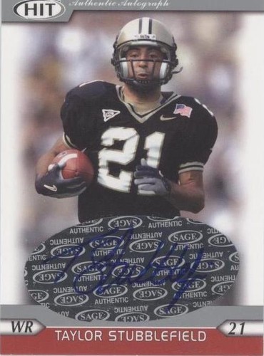2005 SAGE Hit Taylor Stubblefield #A21