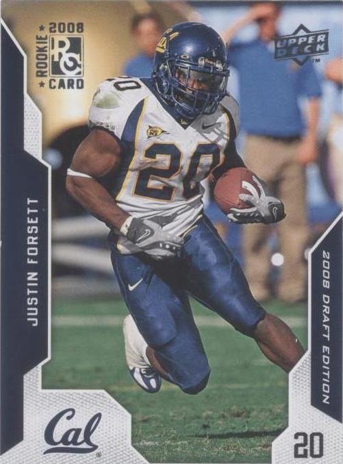 2008 Upper Deck Draft Edition Justin Forsett #15