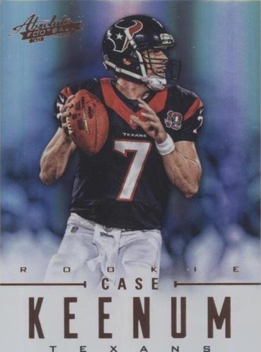 2012 Panini Absolute CASE KEENUM Rookie Spectrum Gold 197