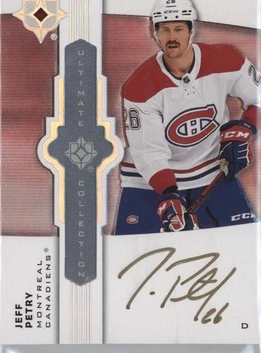 2021-22 Upper Deck Ultimate Collection - Jeff Petry #UE-JP