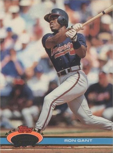 1991 Topps Stadium Club - Ron Gant #454
