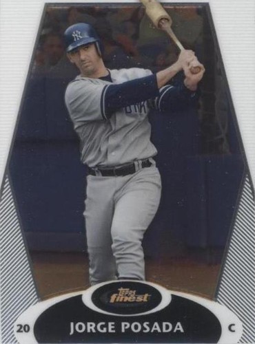 2008 Topps Finest - Jorge Posada #40
