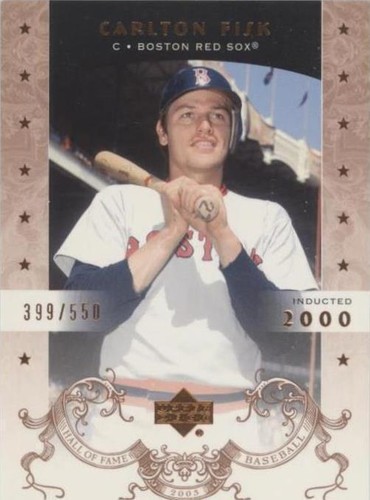 2005 Upper Deck Hall of Fame - Carlton Fisk #12