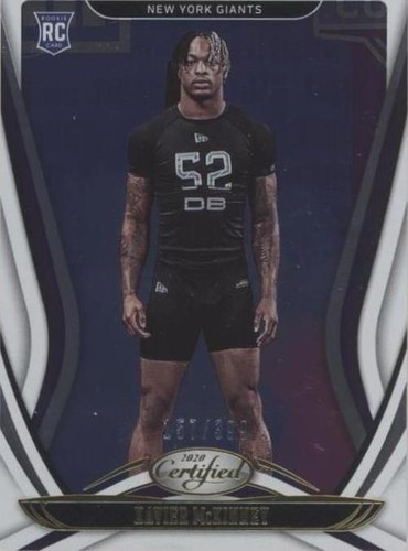 2020 Panini Certified Xavier McKinney #157