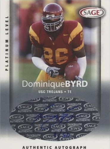 2006 SAGE Dominique Byrd #A9
