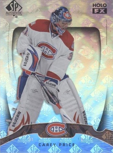 2009-10 SP Authentic - Carey Price #FX4