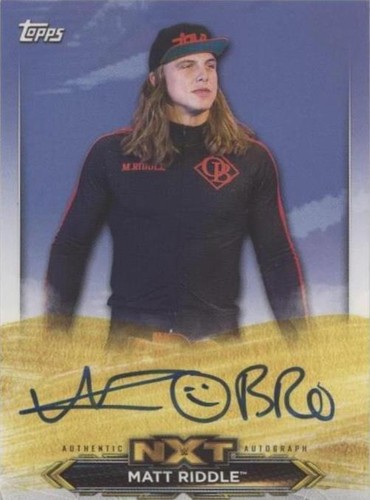2020 Topps WWE NXT - Matt Riddle #A-MR