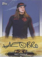 2020 Topps WWE NXT - Matt Riddle #A-MR