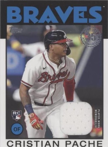 2021 Topps - Cristian Pache #86BR-CP
