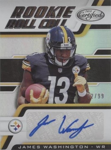 2018 Panini Certified James Washington #RC-JW